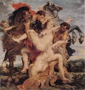 Peter Paul Rubens The Rape of the Daughters of Leucippus oil painting reproduction